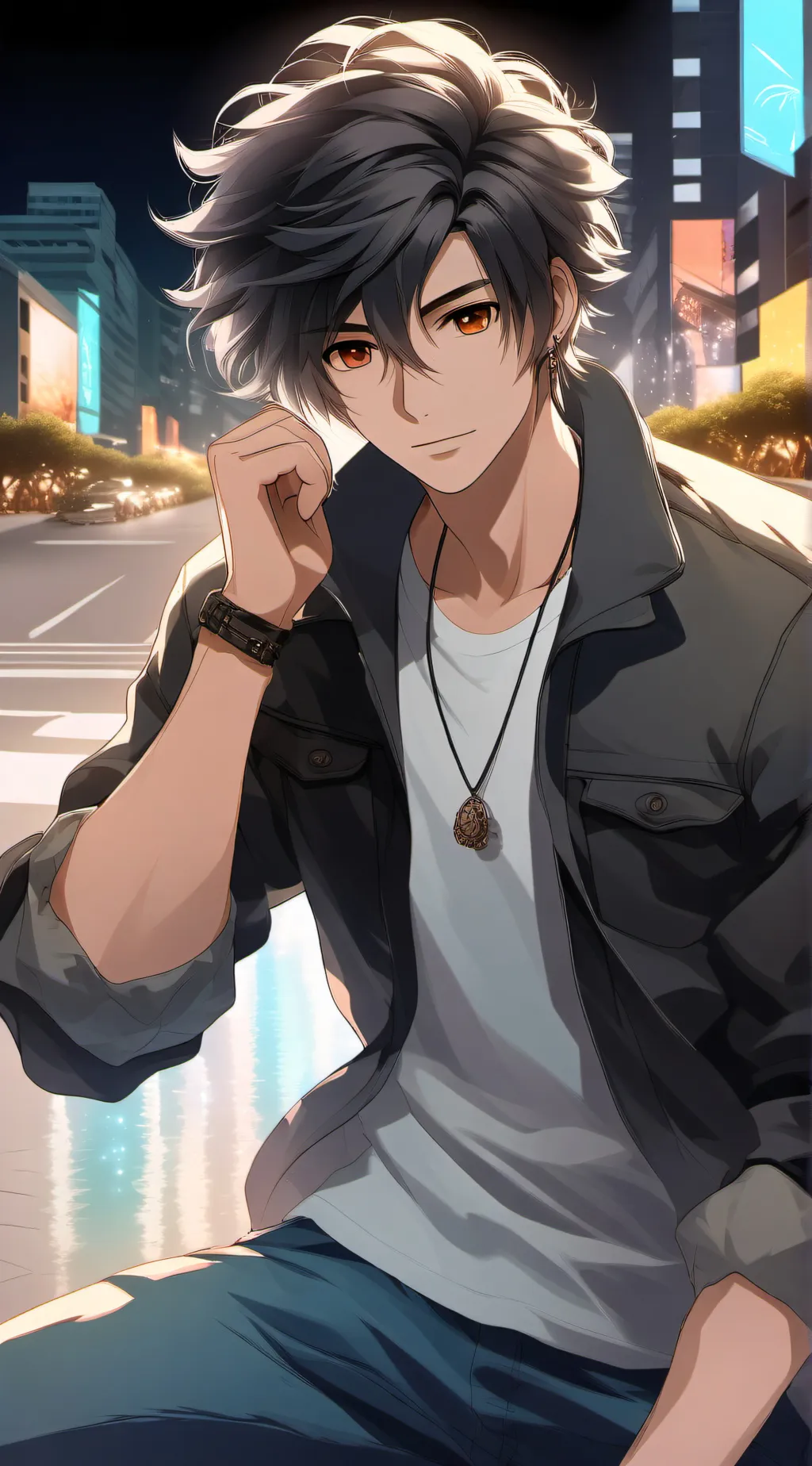 ai character: Harold background