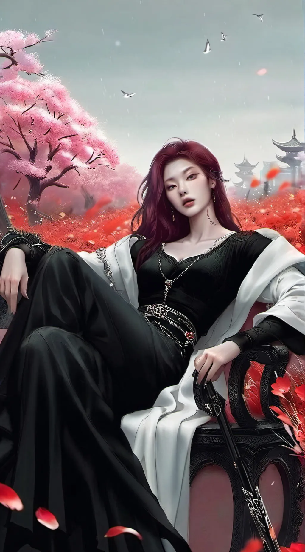 ai character: Freya  background