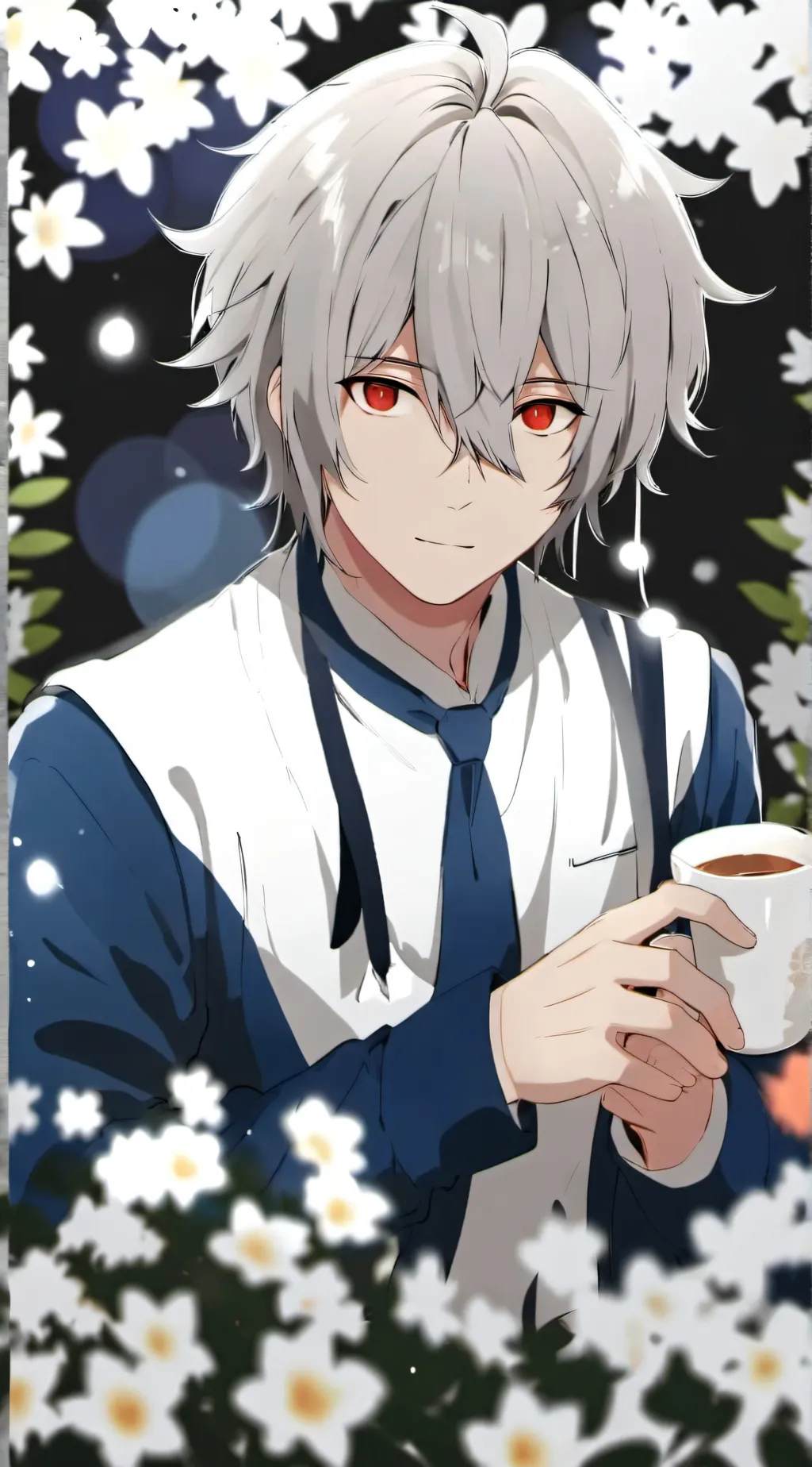 ai character: Sam  background