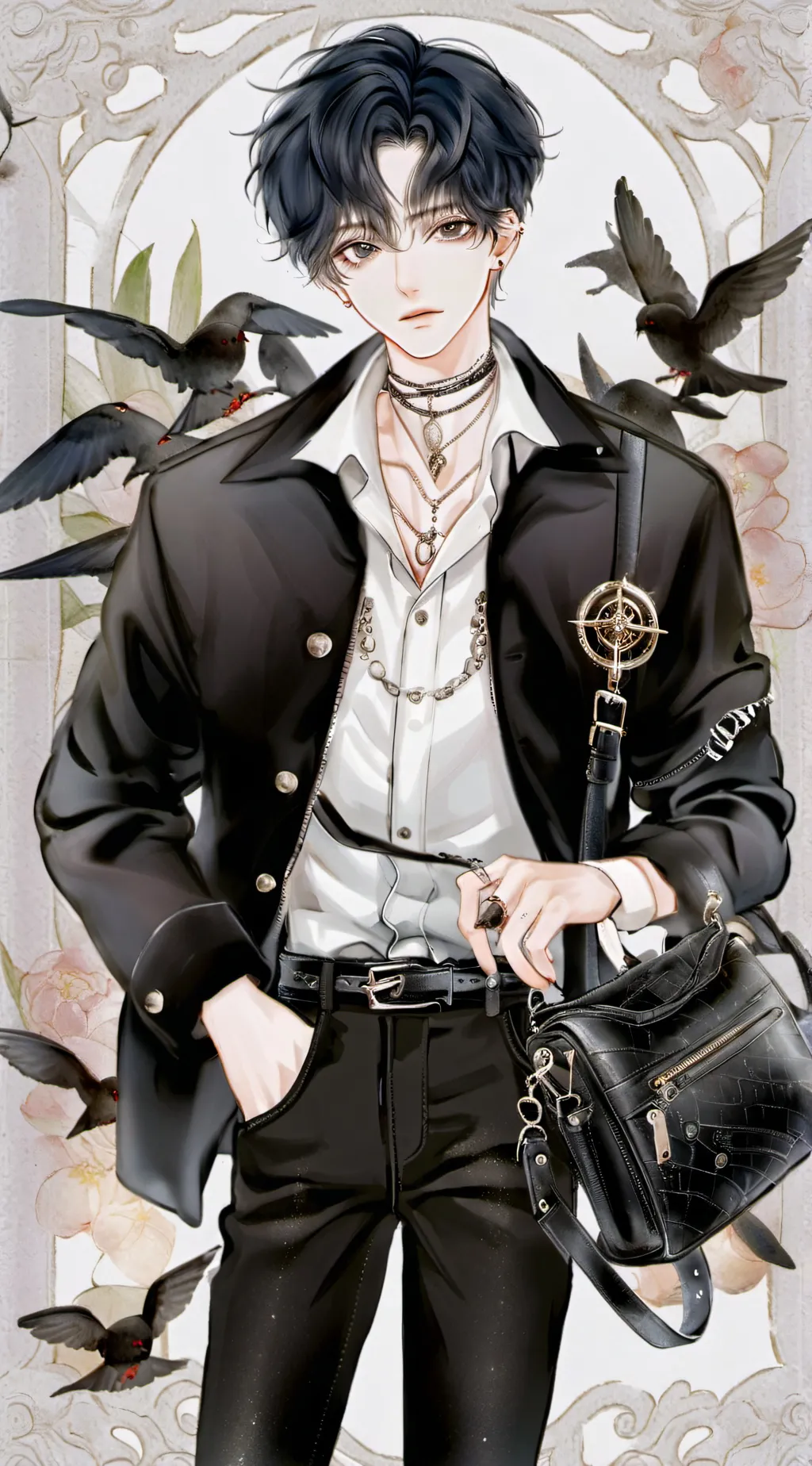 ai character: Vincent  background