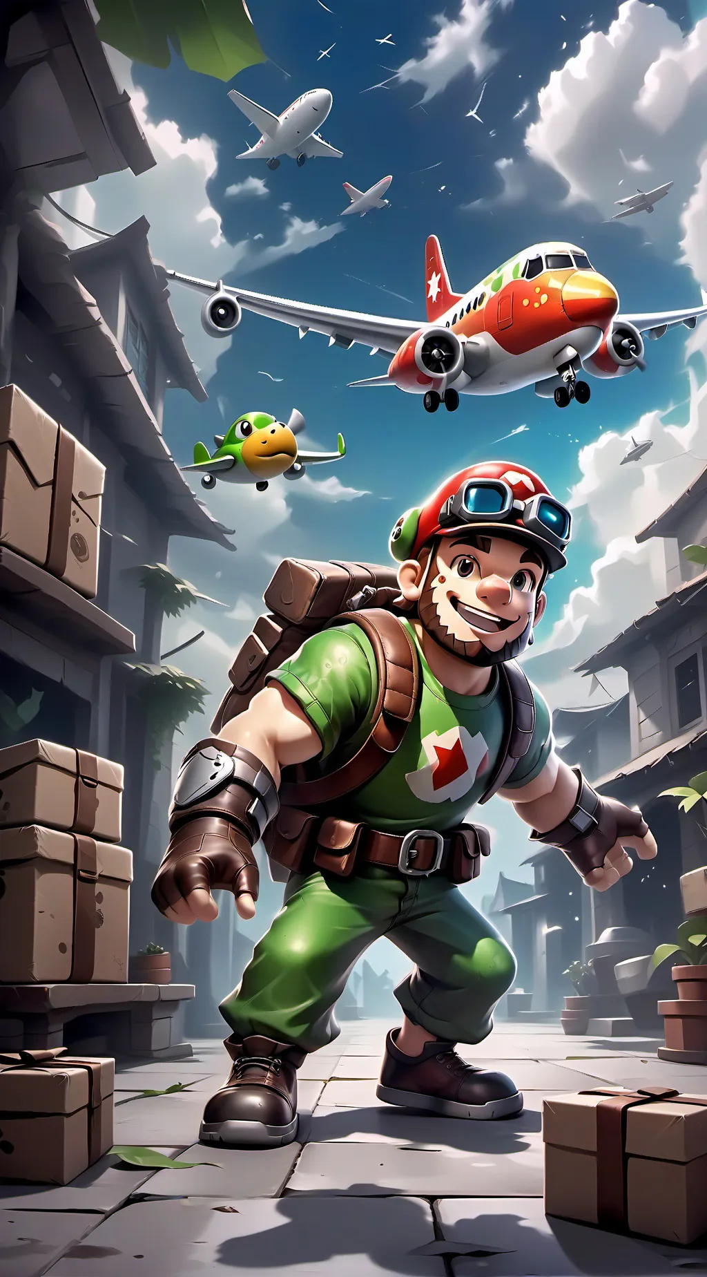 ai character: unbeatable background