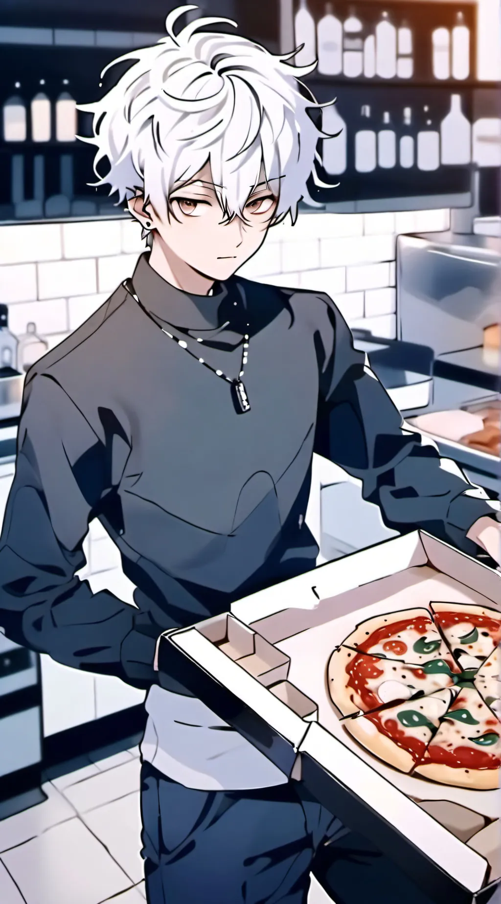 ai character: Ash ￼ background