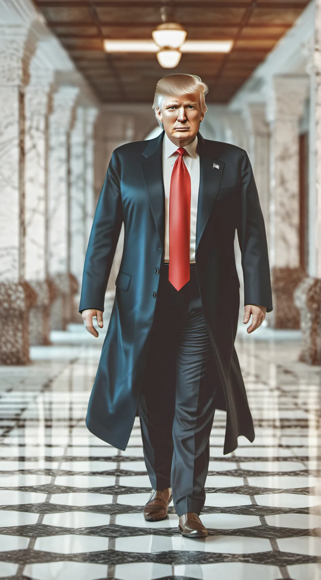 ai character: Trump background