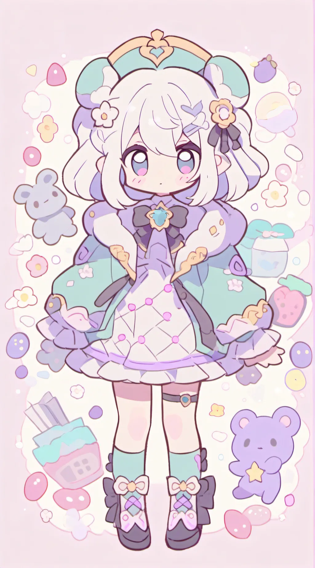 ai character: oliver  background