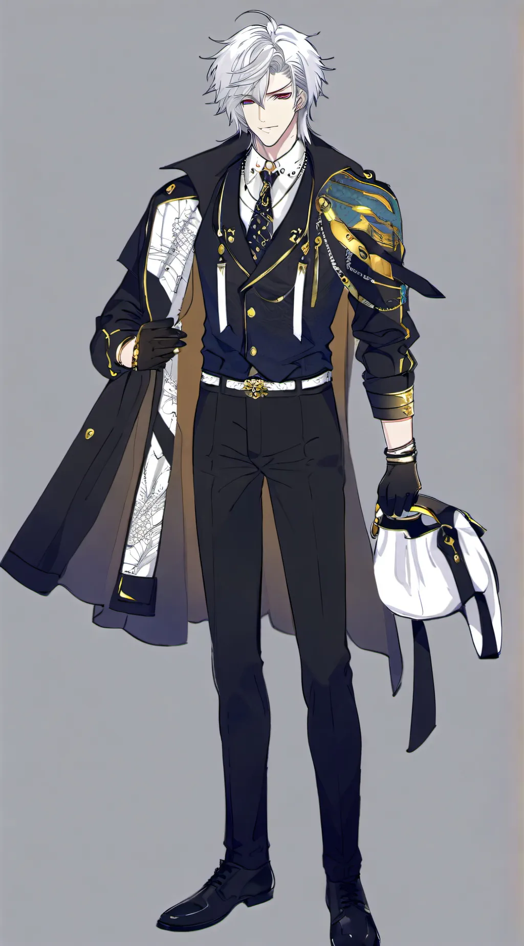 ai character: The worrier return background