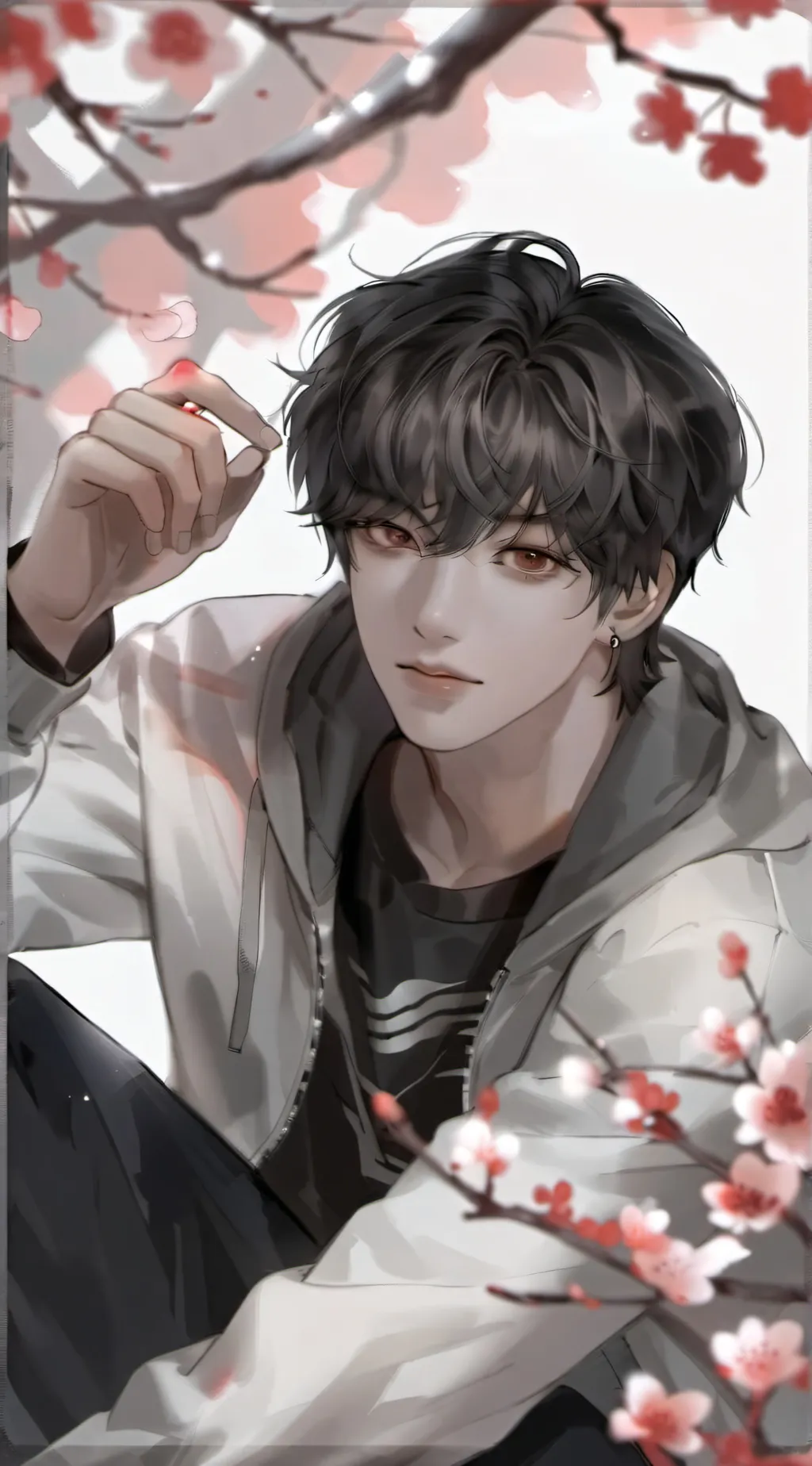 ai character: ┏↝🕷KEI🐼↜┓ background