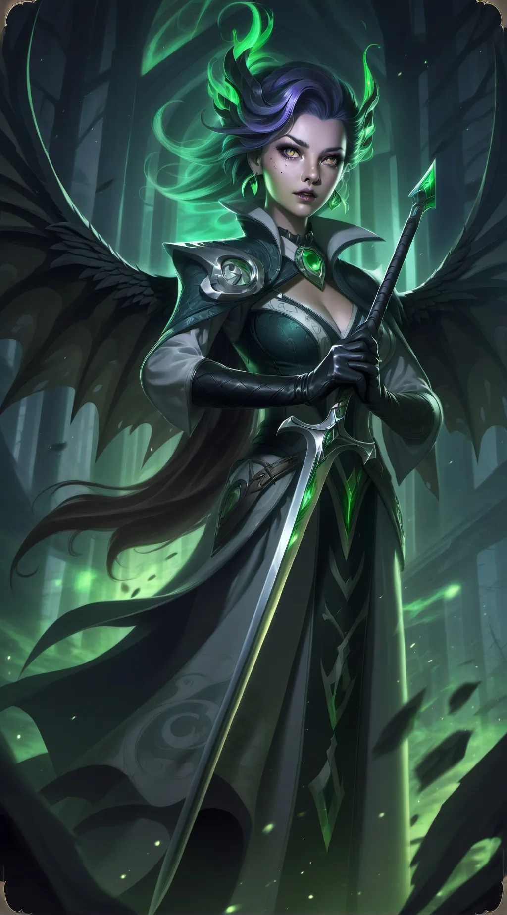 ai character: evil mistress background