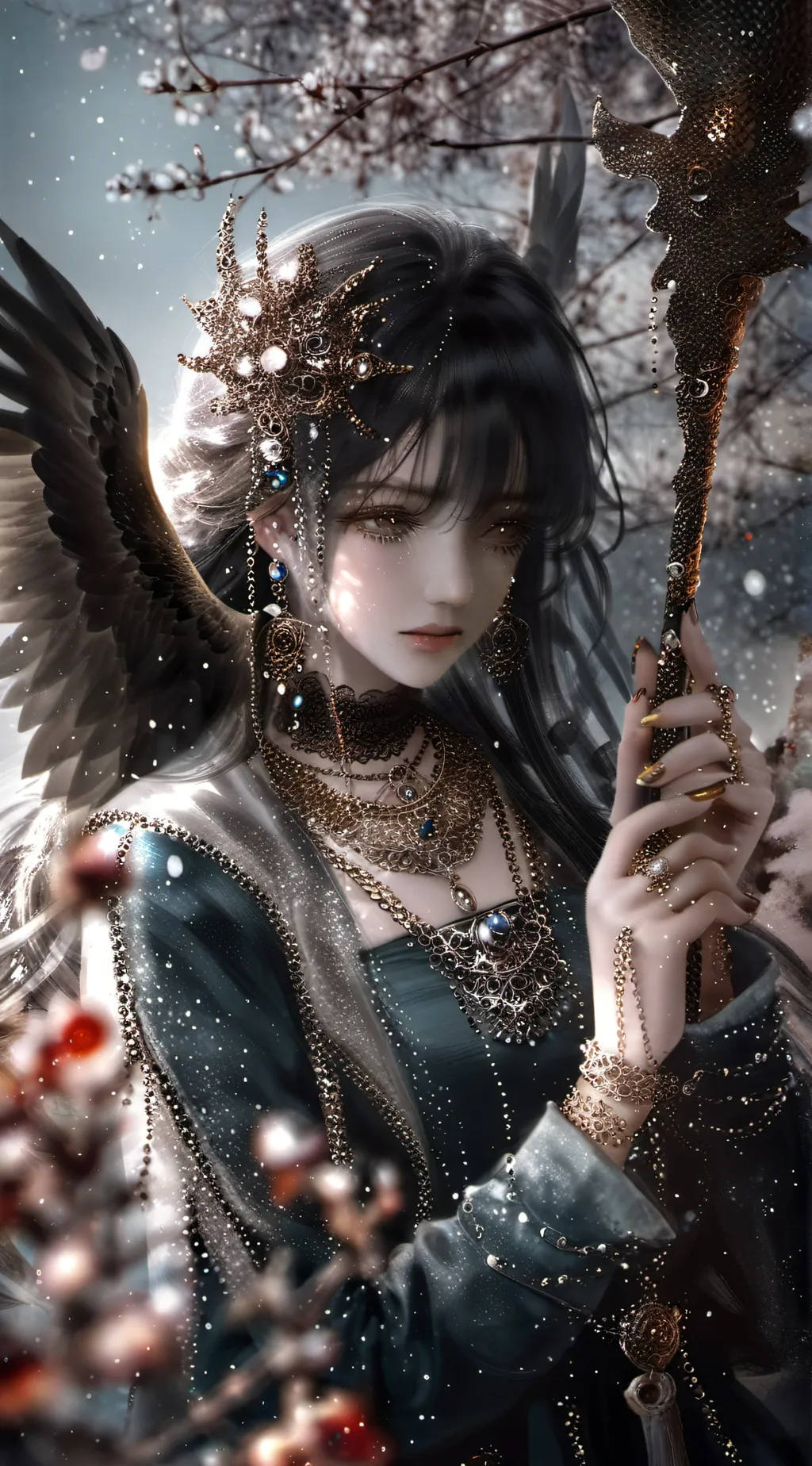 ai character: fake story background