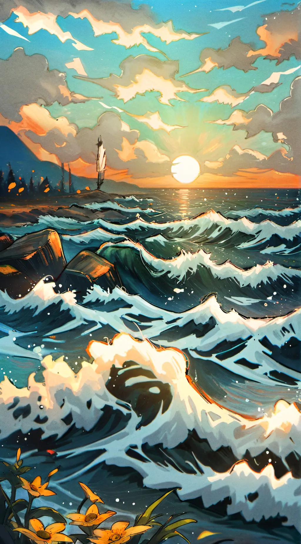 ai character: Hazbin hotel background