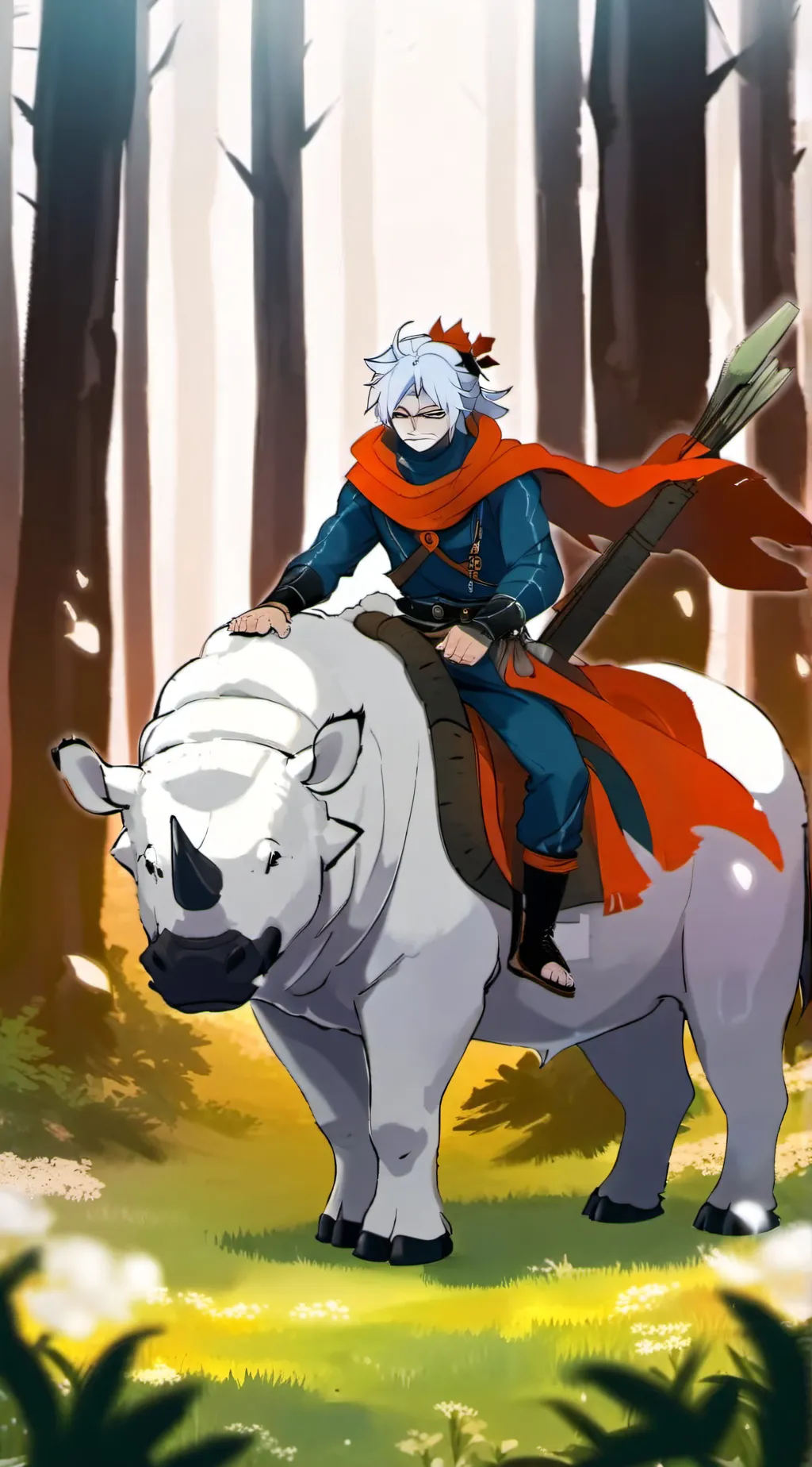 ai character: oliver background