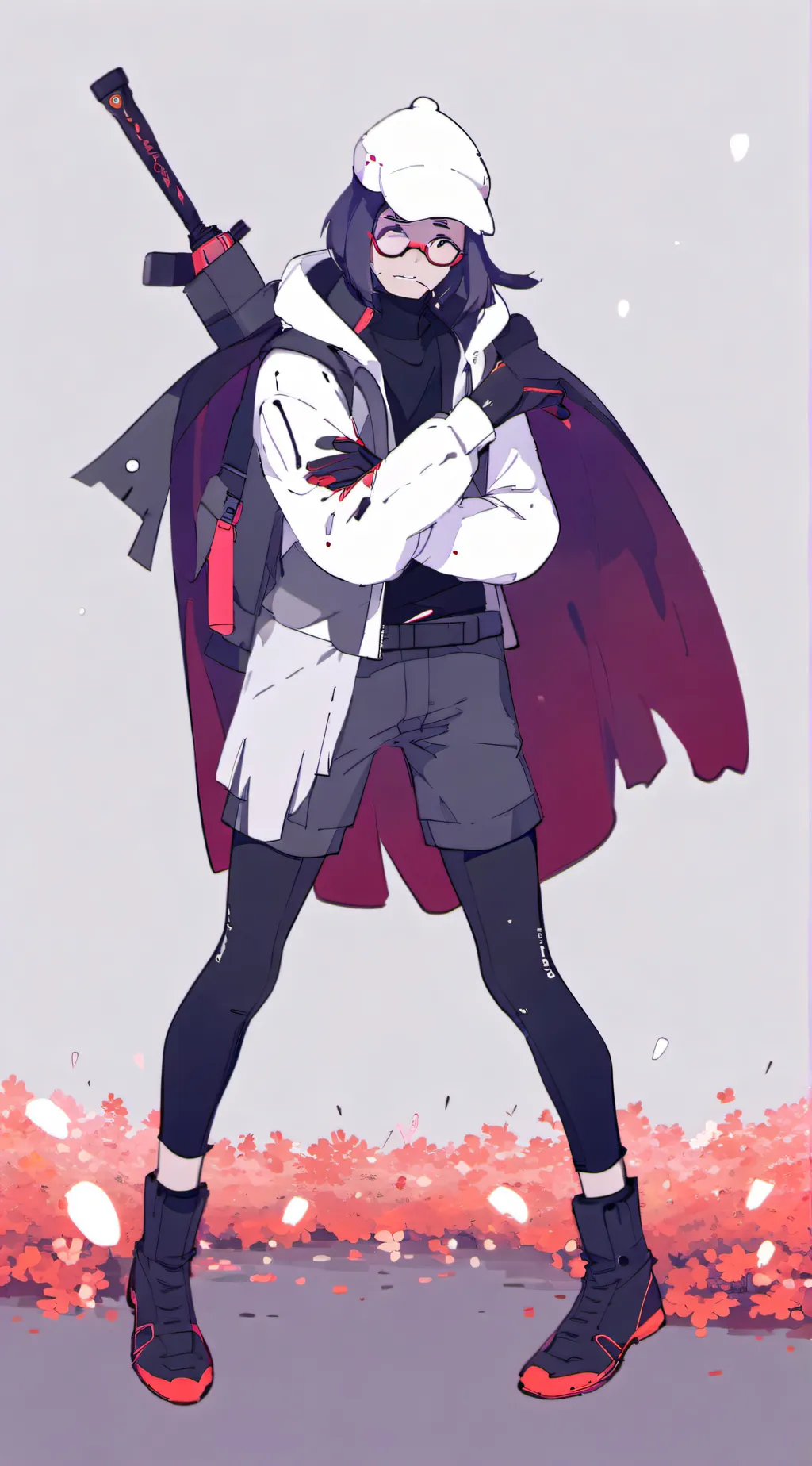 ai character: nor Qistina balqis background