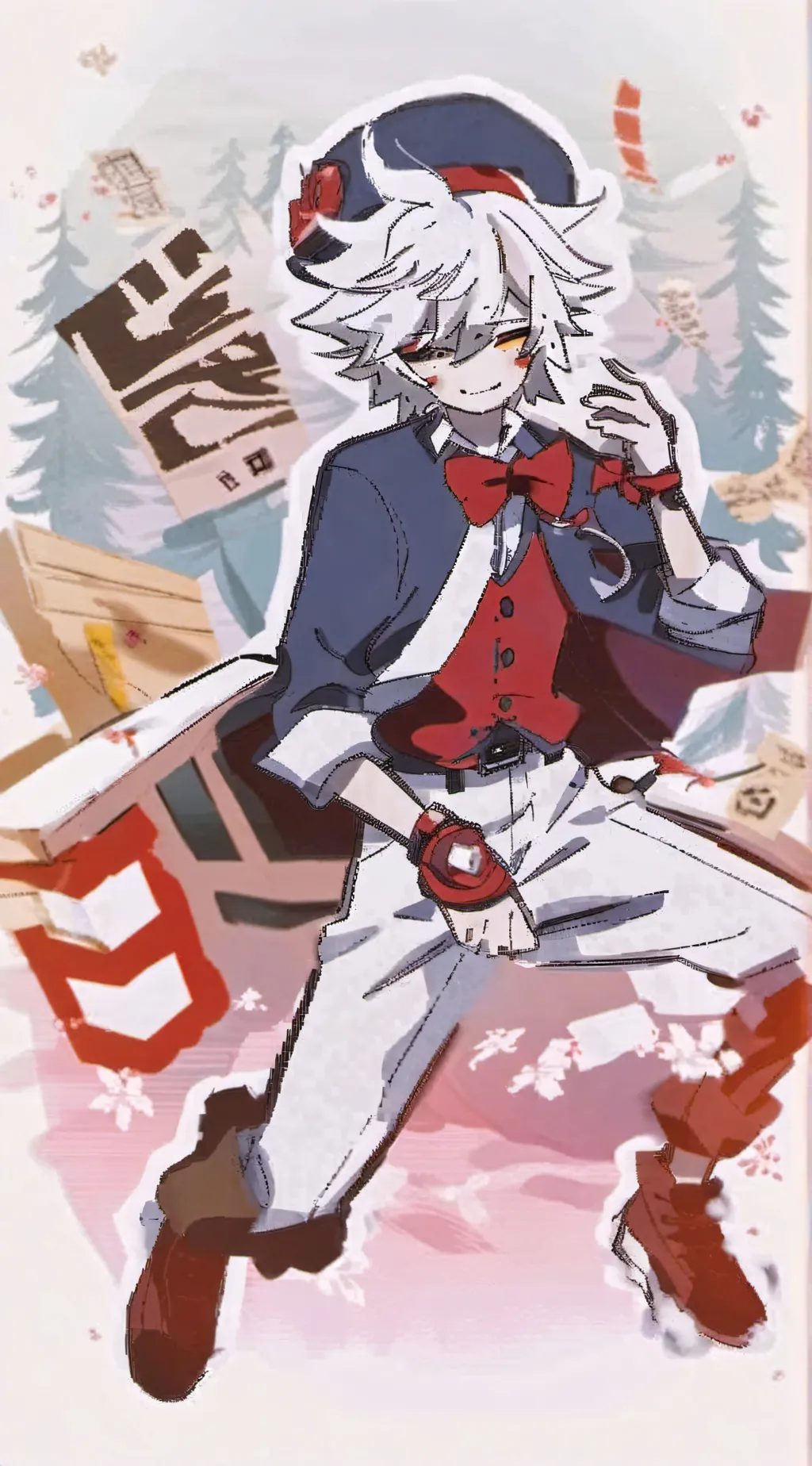 ai character: engel background