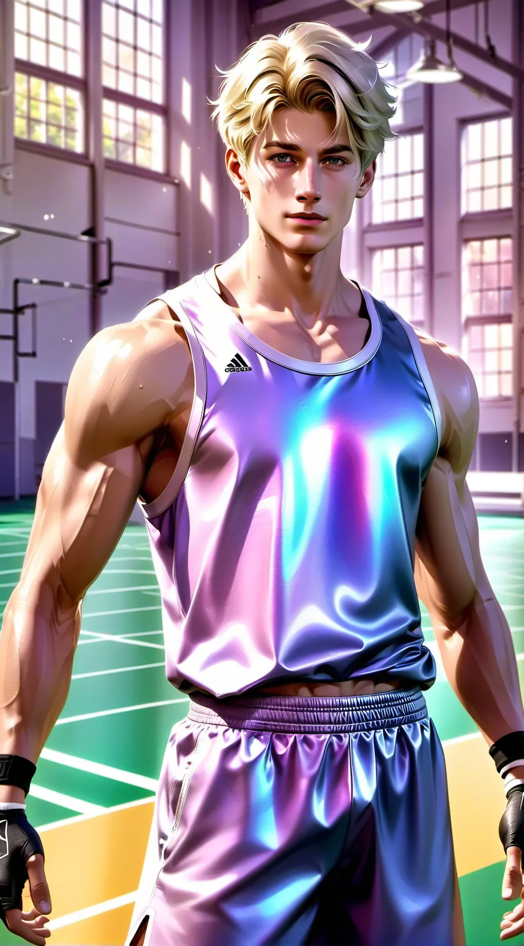 ai character: justin background