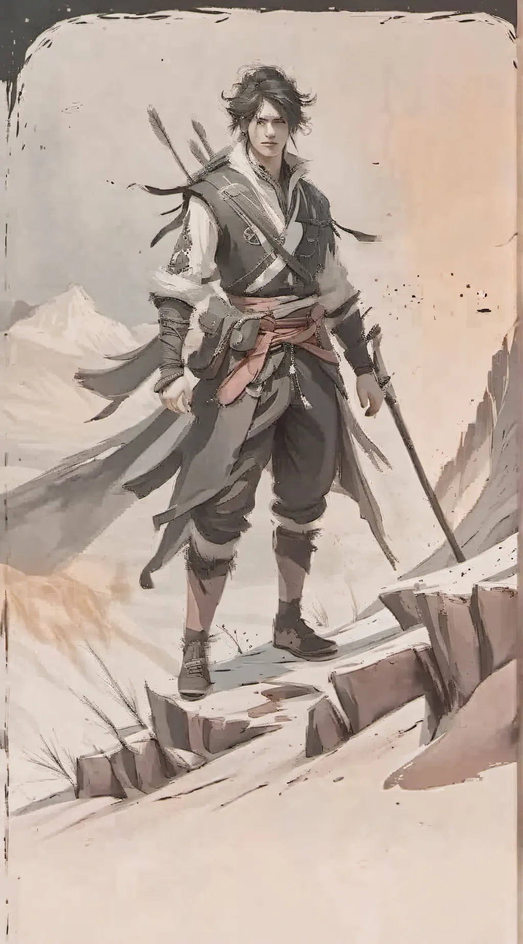 ai character: Max background