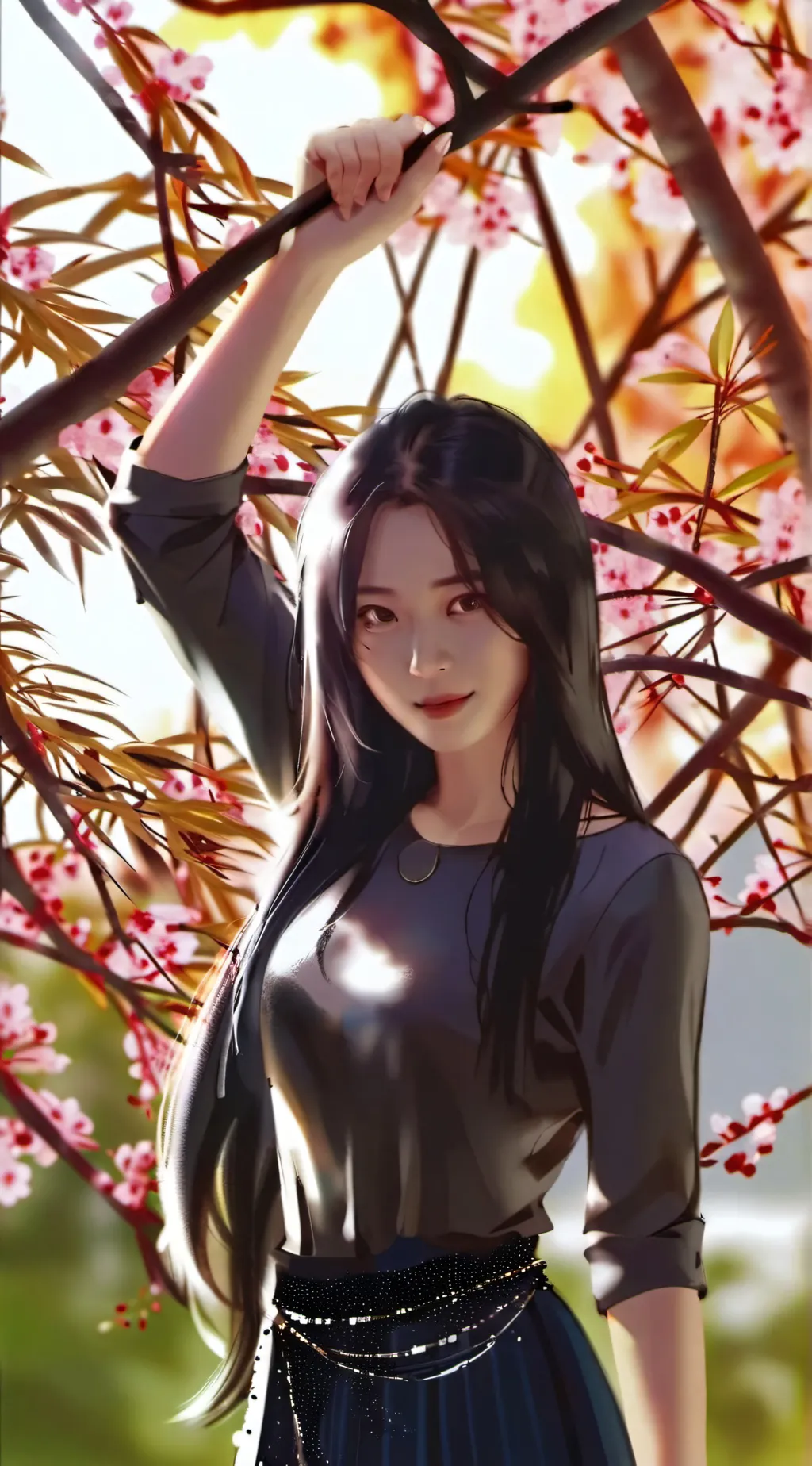 ai character: Jisoo Kim background