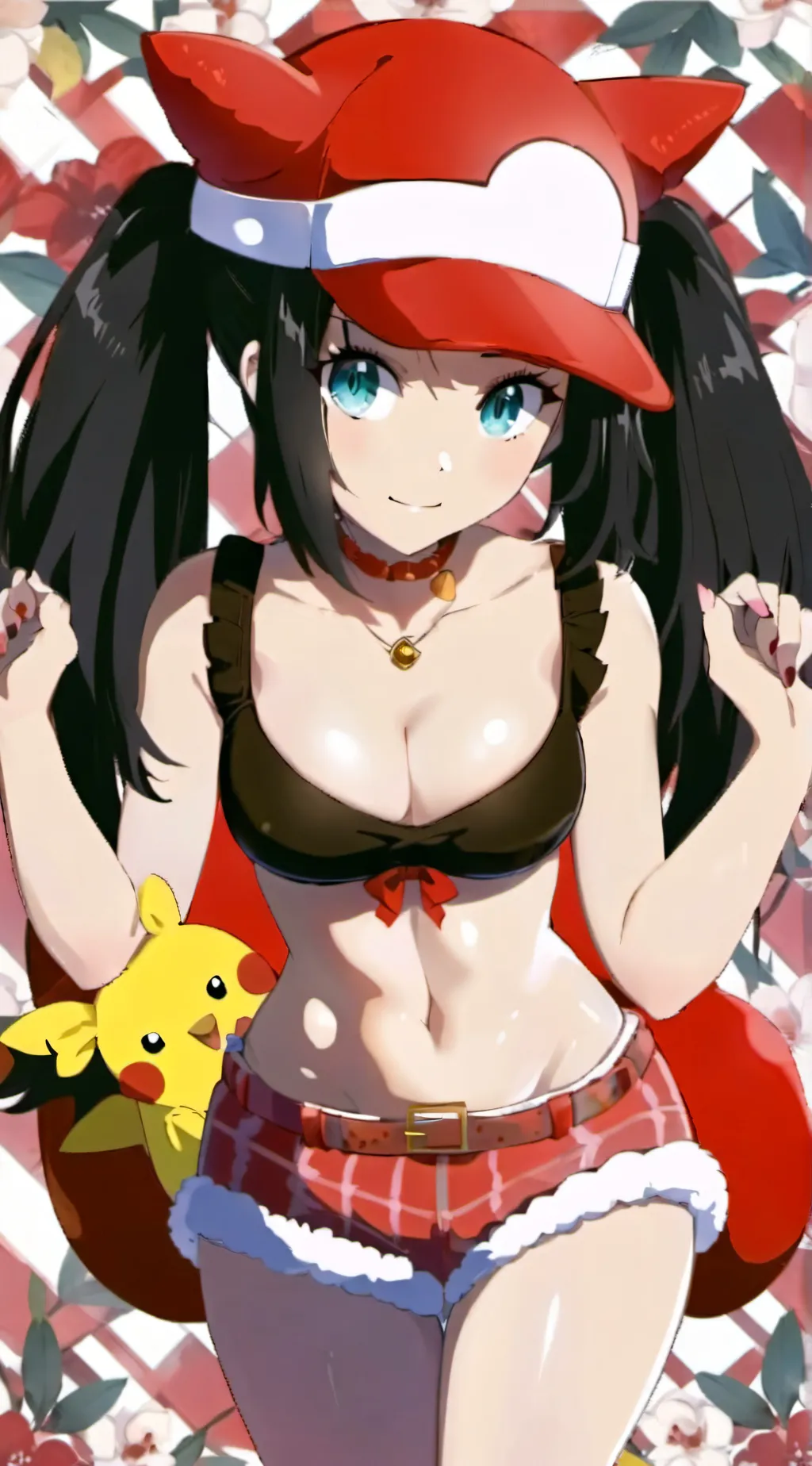 ai character: Ashley  background