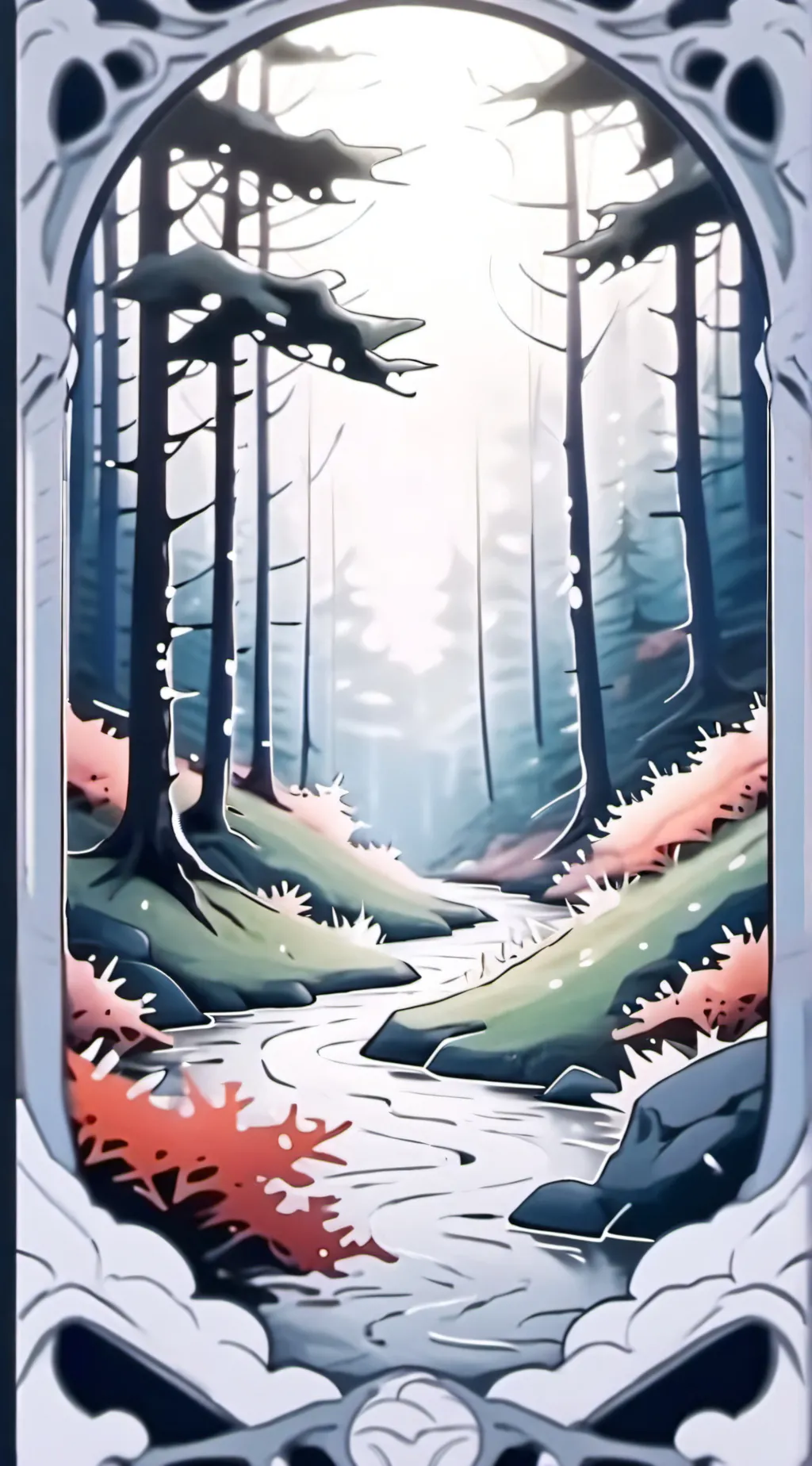 ai character: Stranger things background