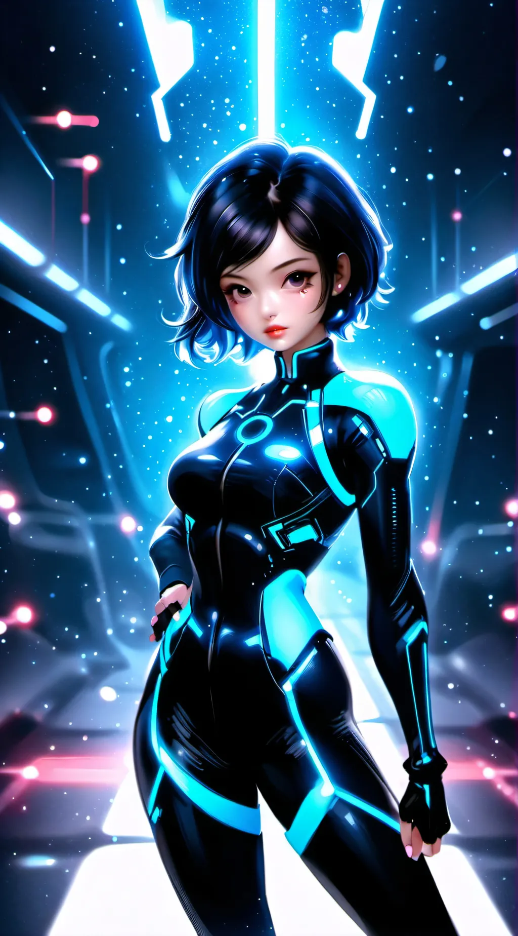 ai character: Nikita  background