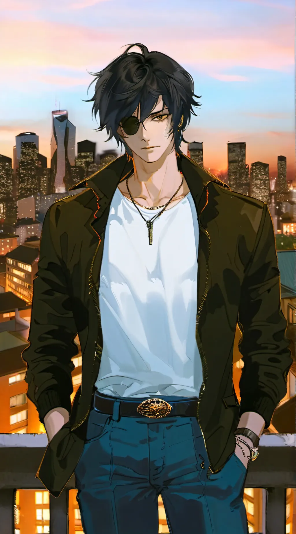 ai character: aspen & arthur  background