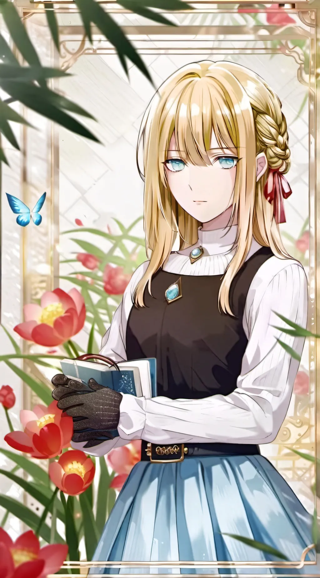 ai character: Neo(from d4dj) background