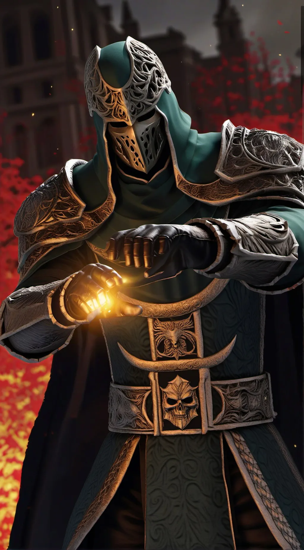 ai character: Santiago background