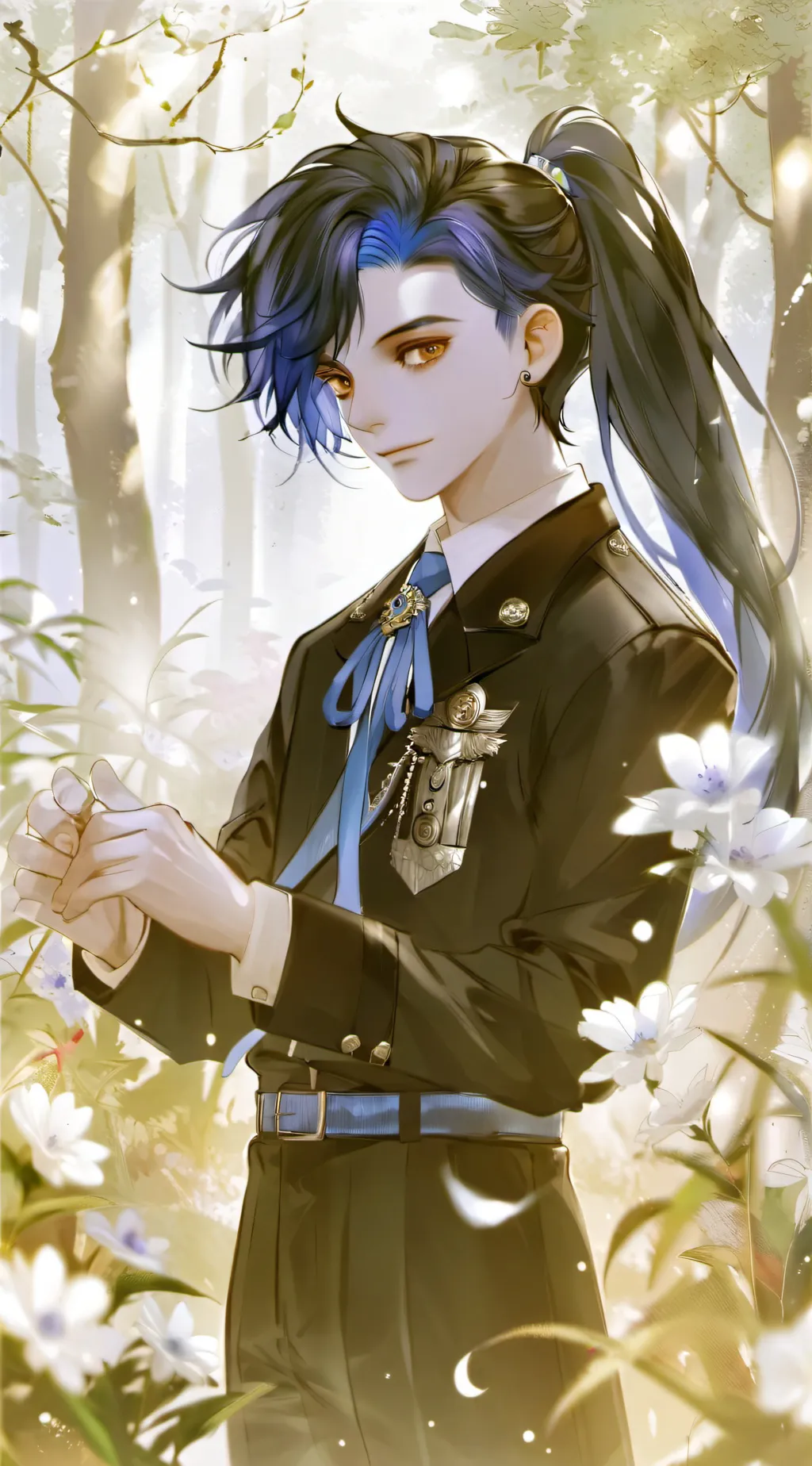 ai character: kny + my ocs background