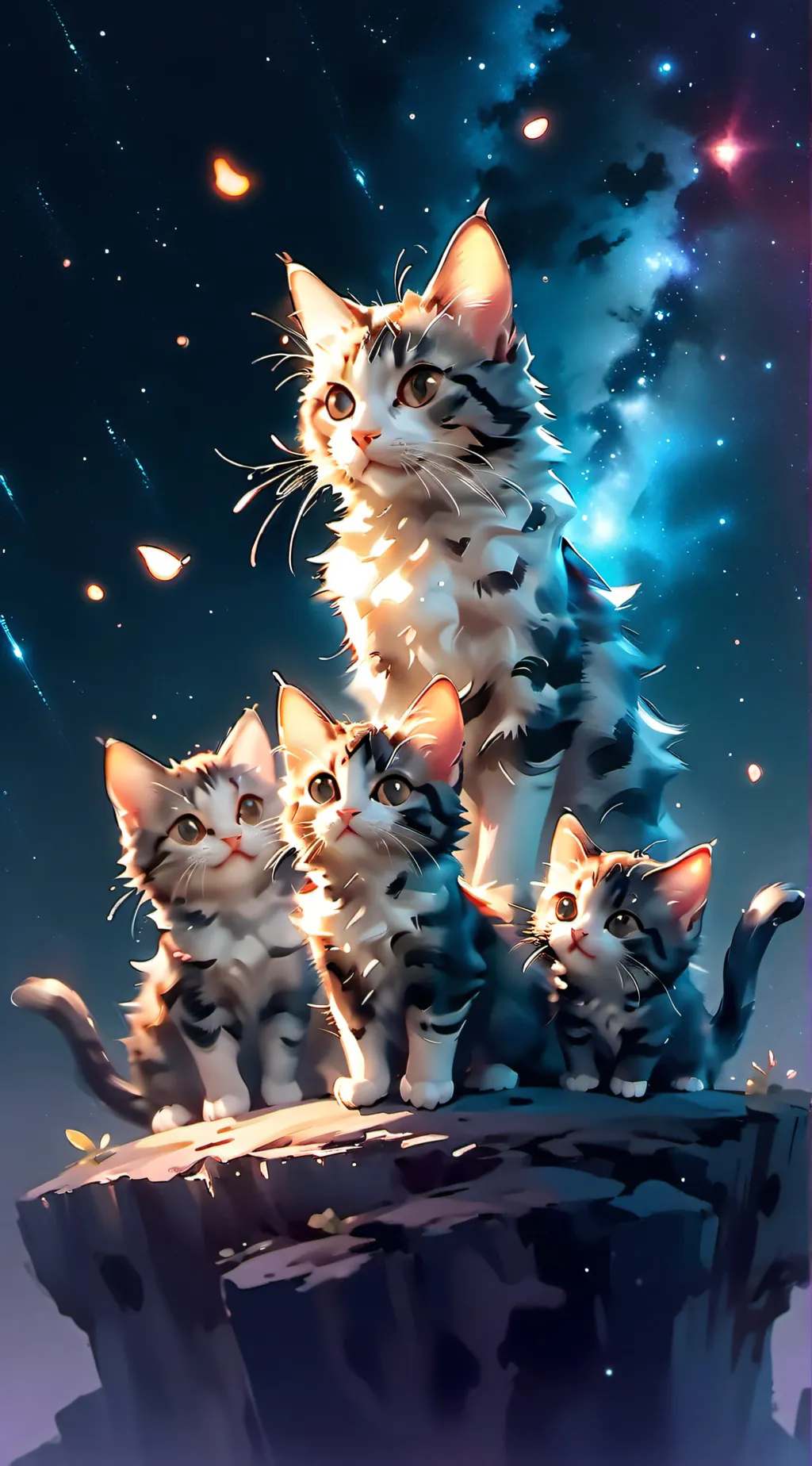 ai character: 🐱Cats🐱 background