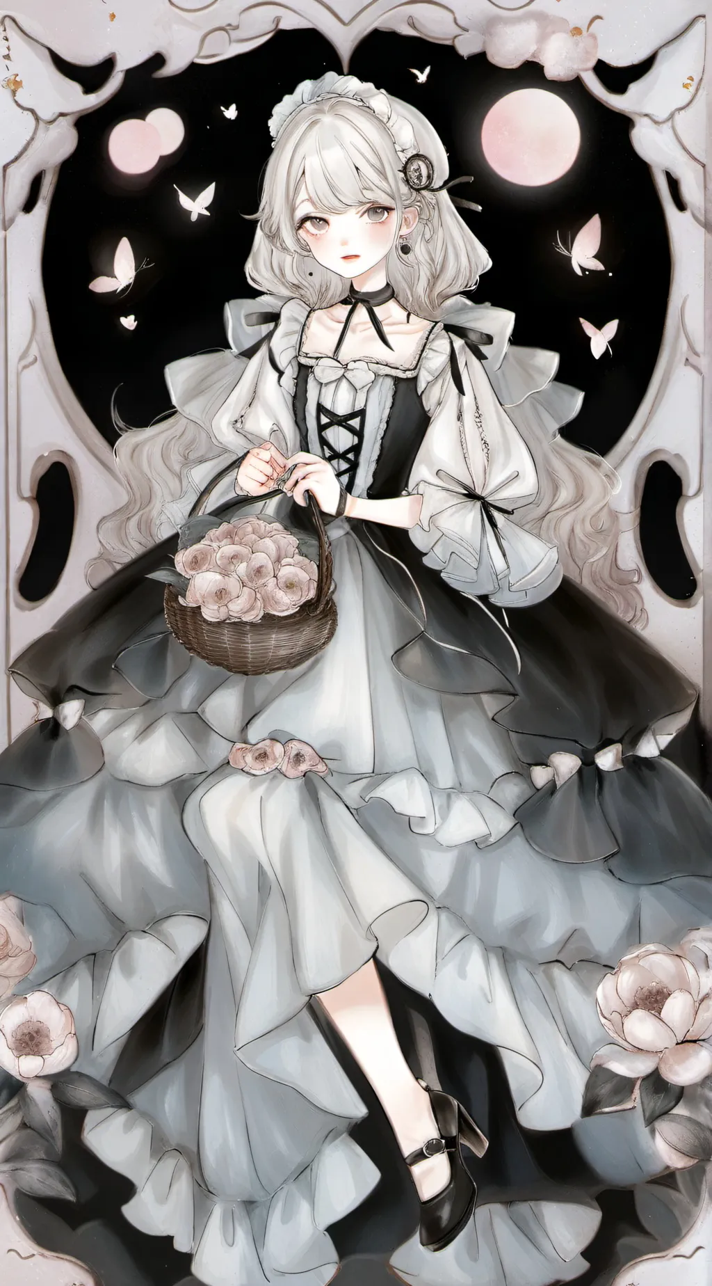 ai character: Caroline  background