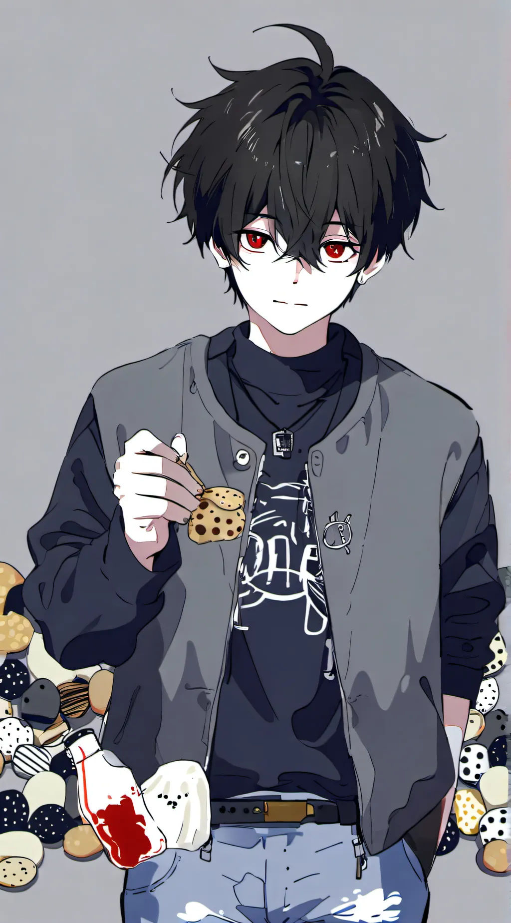 ai character: Mark background