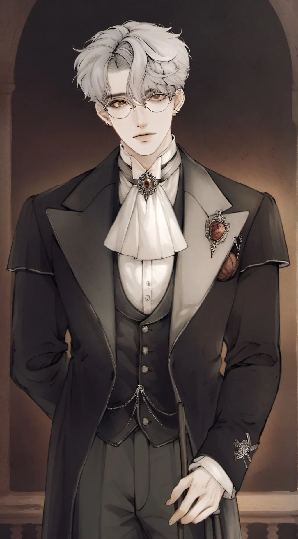 ai character: demion background