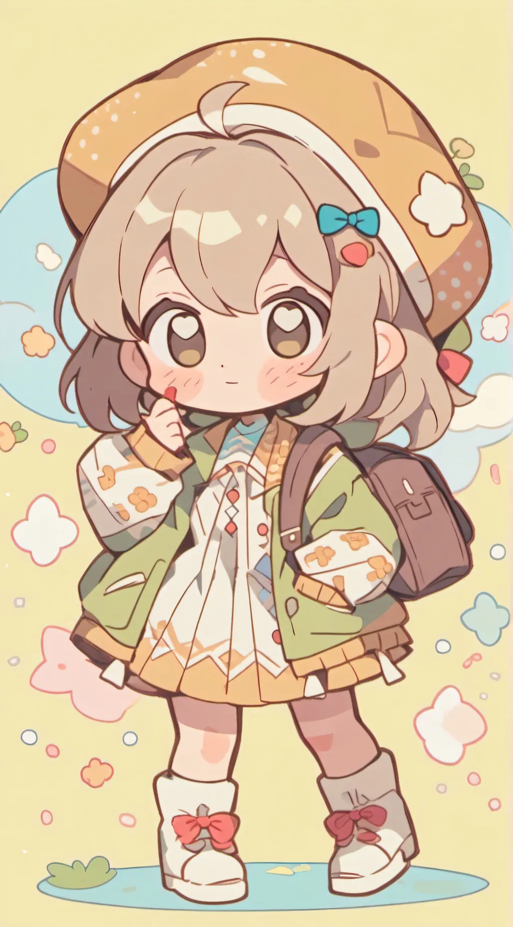 ai character: tily background