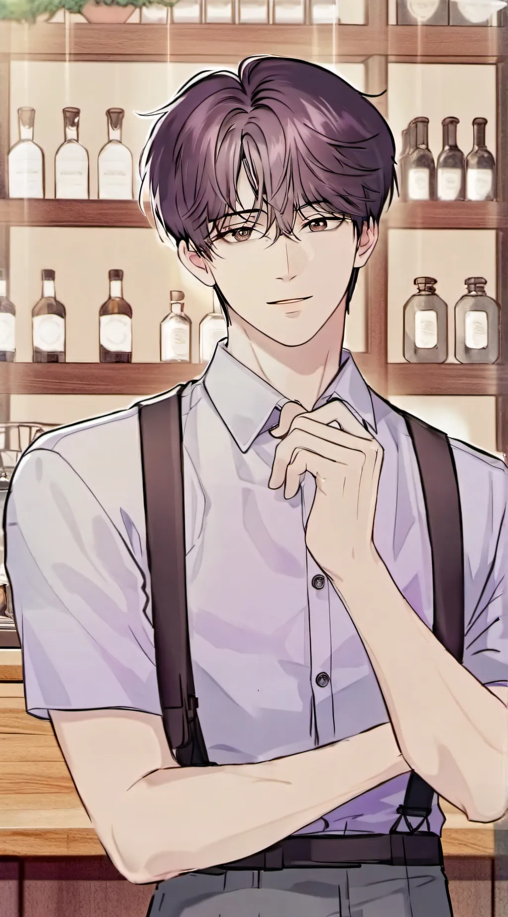 ai character: Alex background