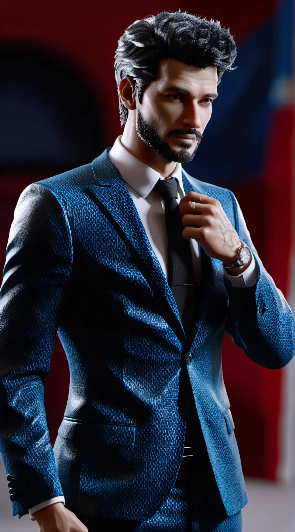 ai character: Luca  background