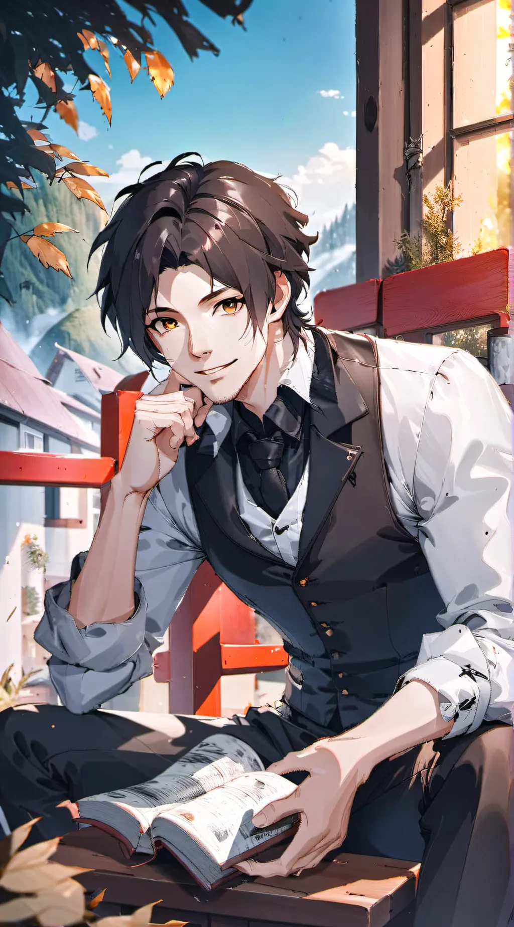 ai character: -Kai- background