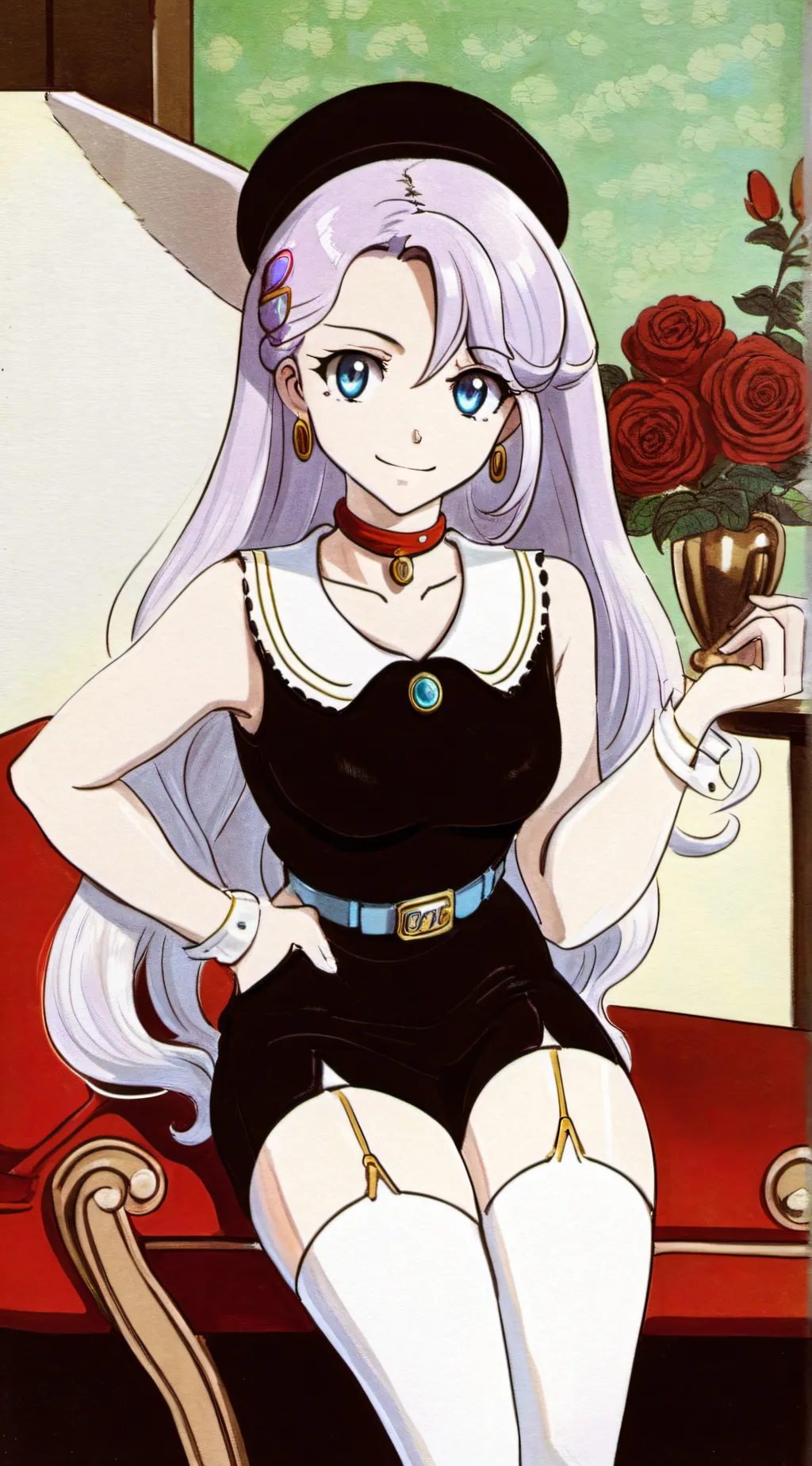 ai character: mane six  background