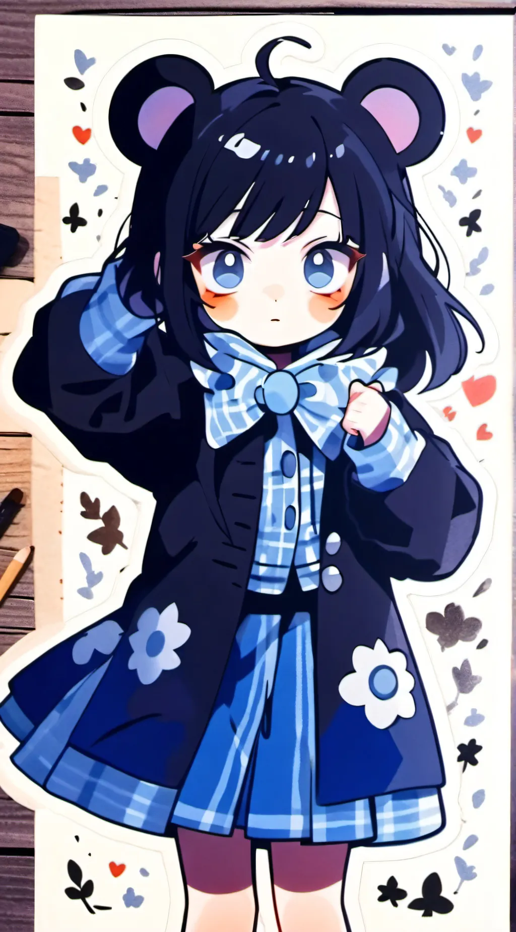 ai character: Masha ultrafunk  background