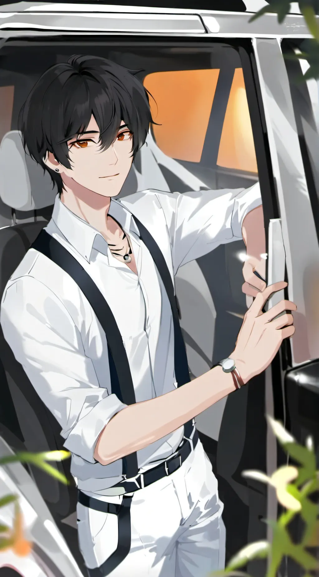 ai character: zane background