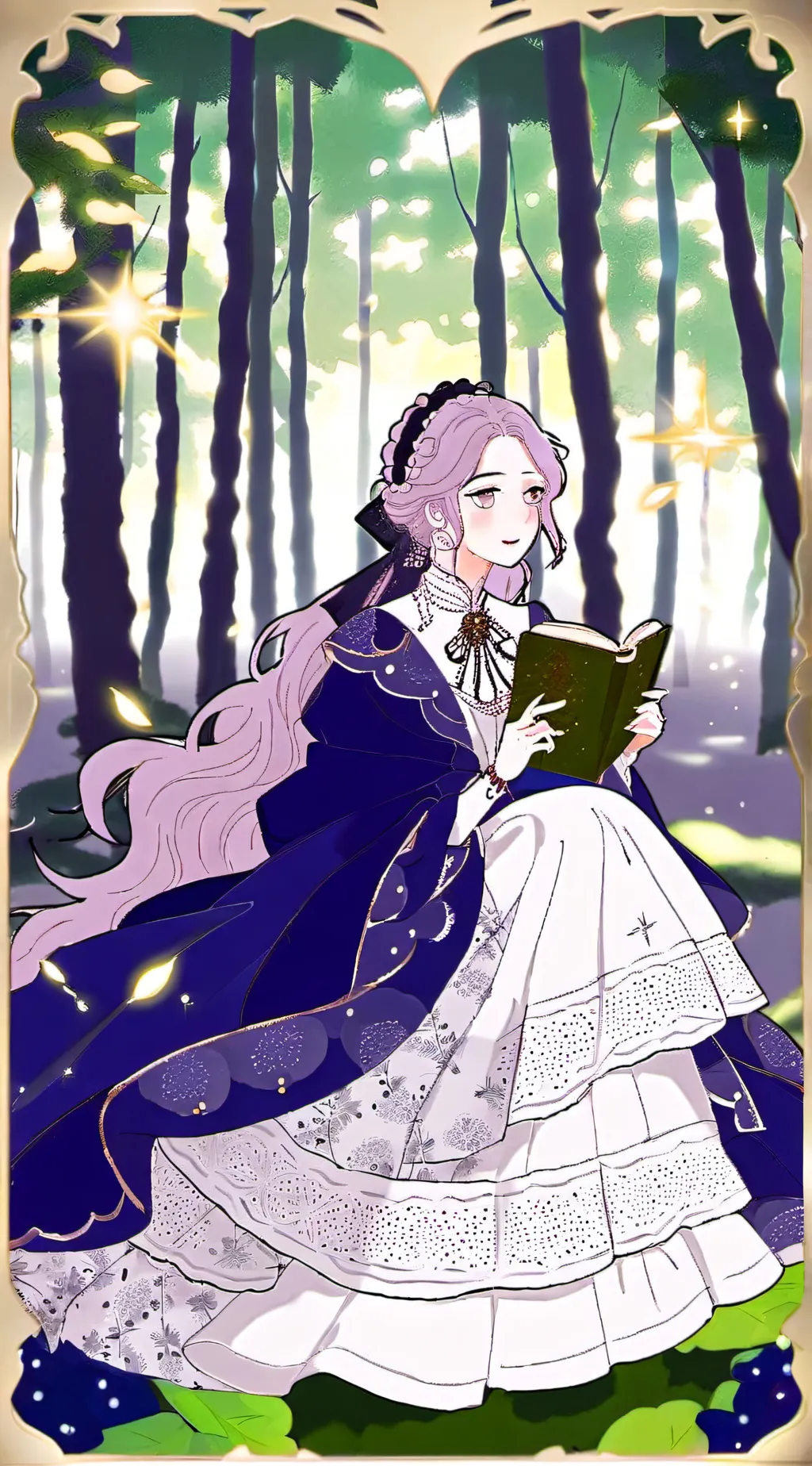 ai character: flower x my dream background