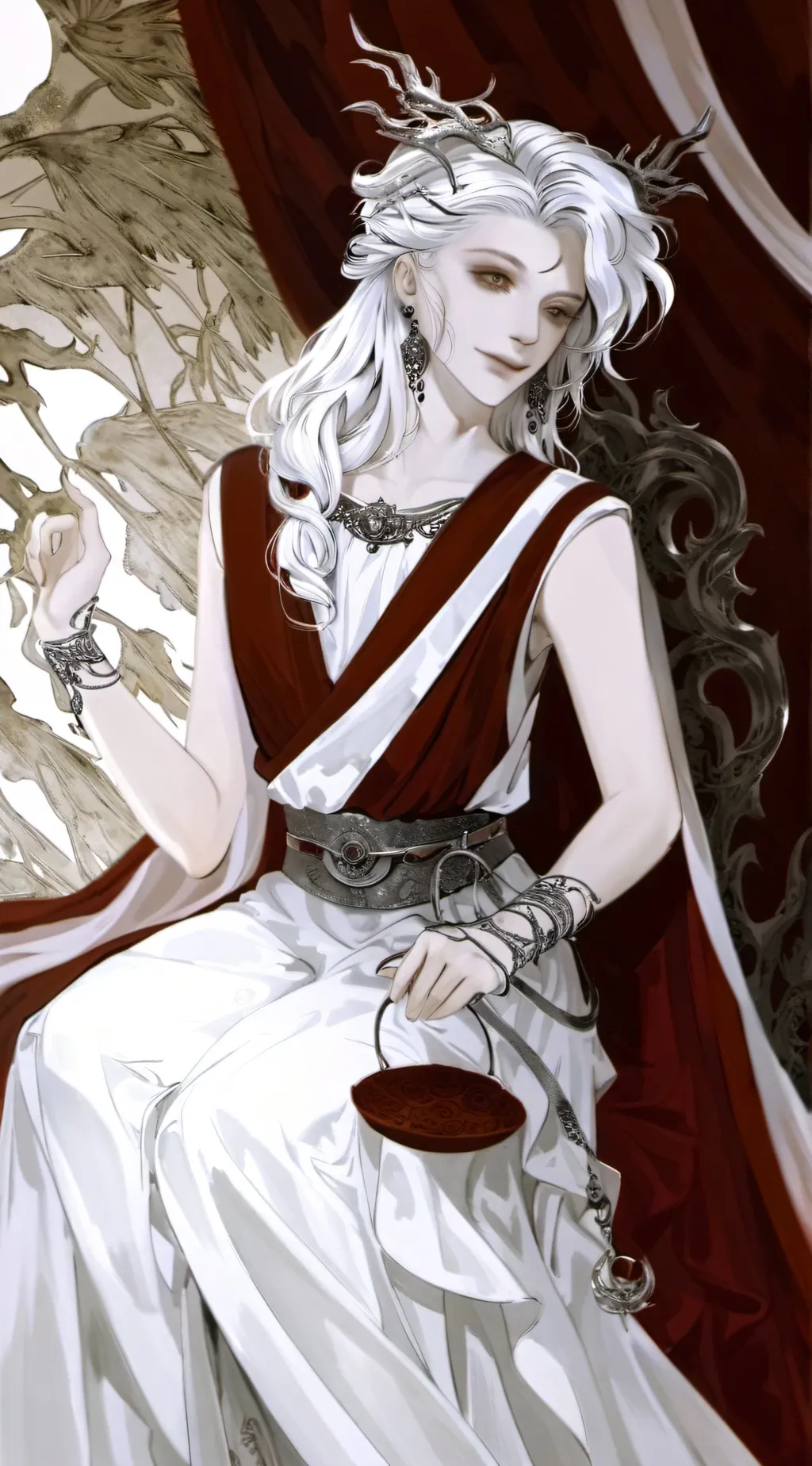 ai character: Leon background