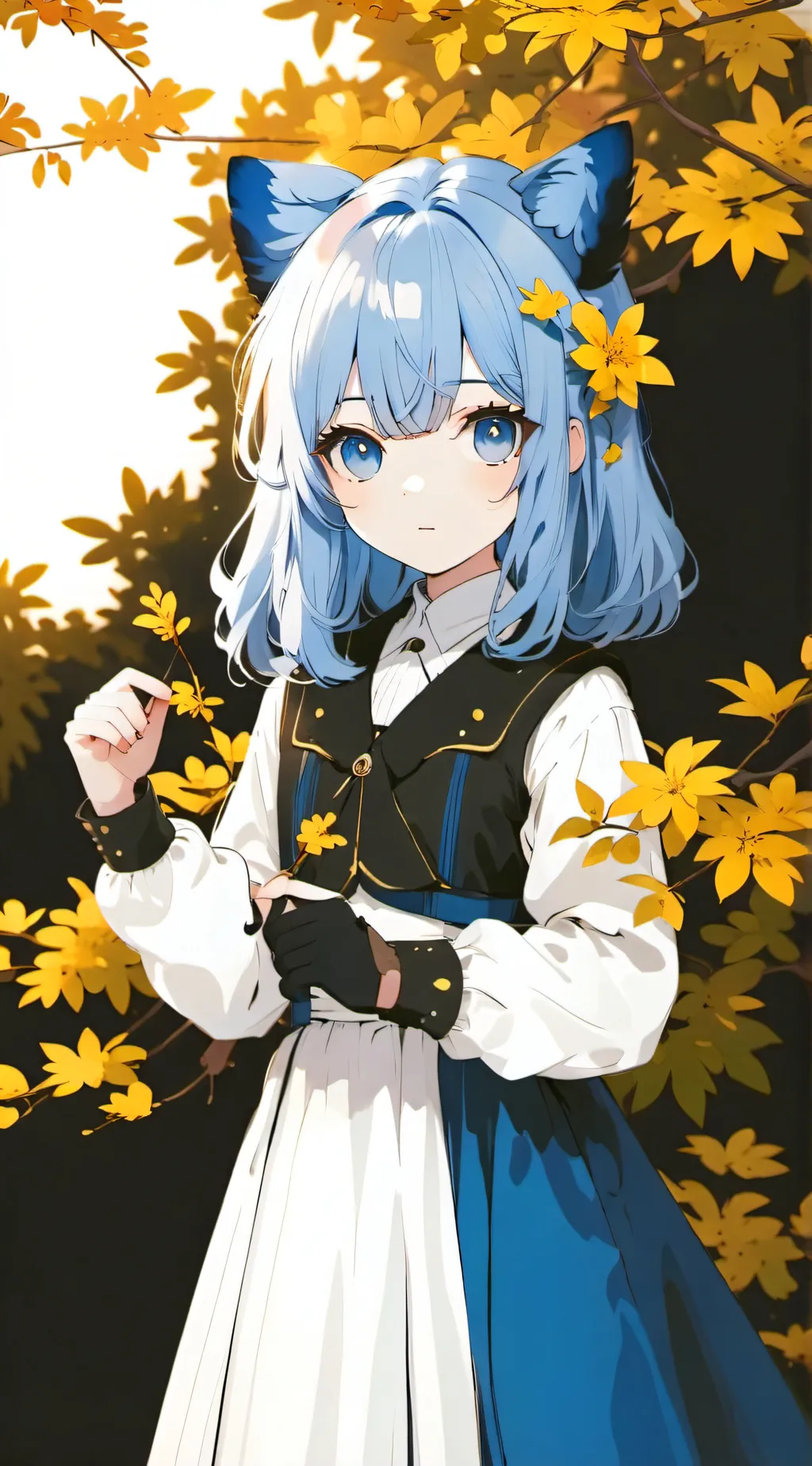 ai character: Flavia  background