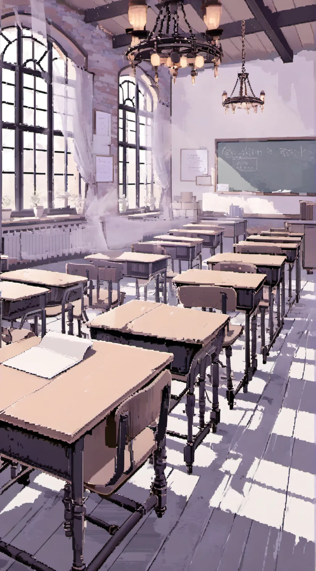 ai character: FPE: Old Paper AU background