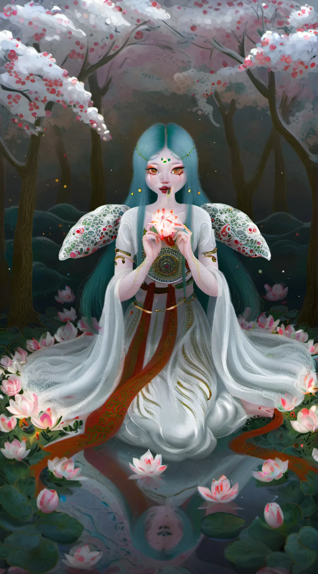 ai character: Melanie Martinez background