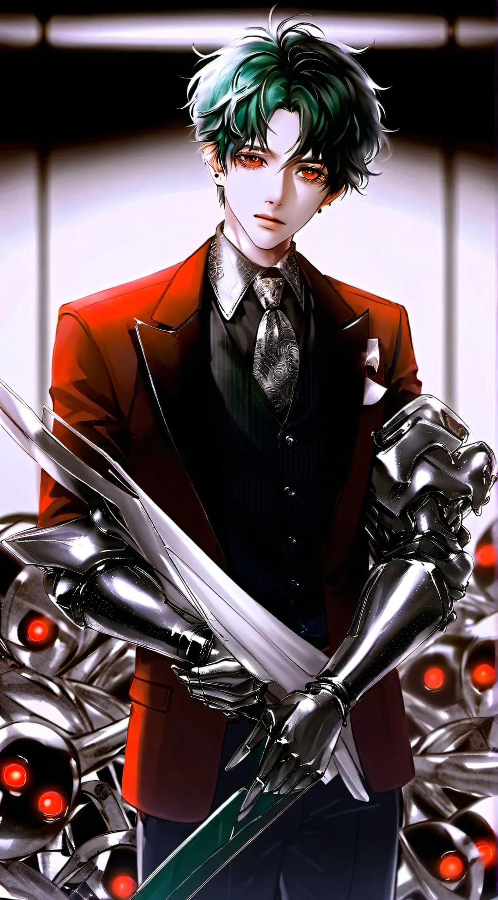 ai character: yandere deku background