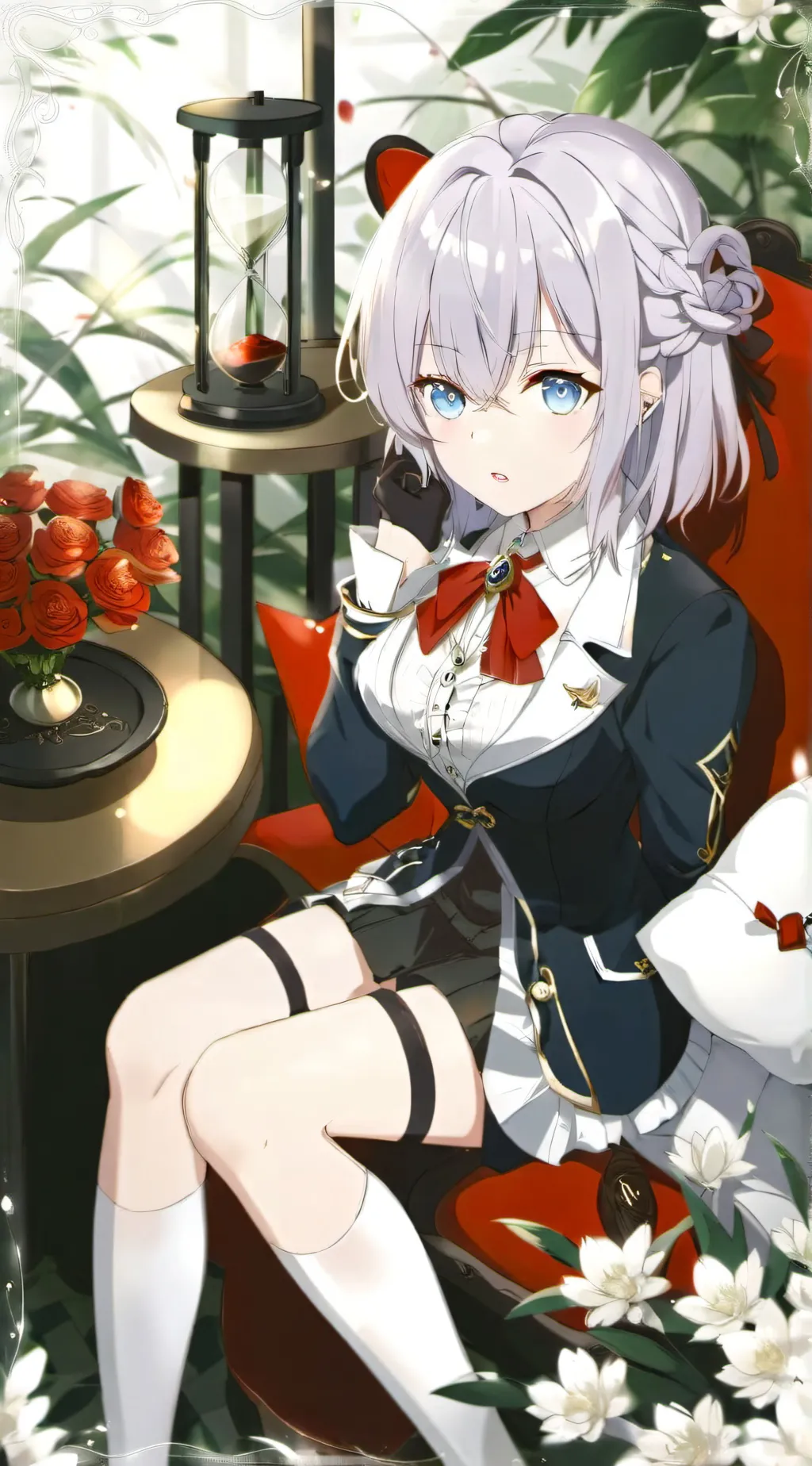 ai character: Alya  background