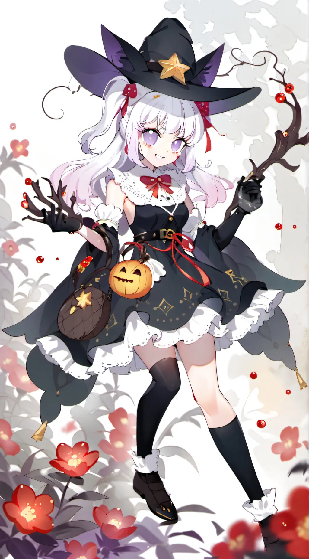 ai character: Majo sister background