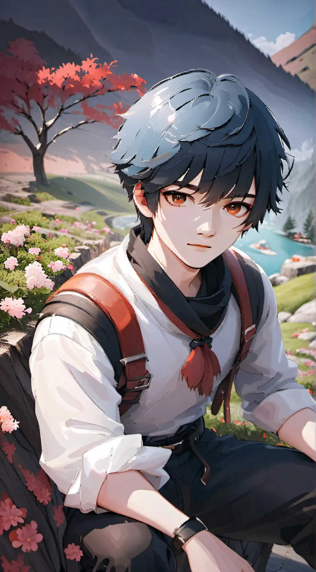 ai character: gabriel background