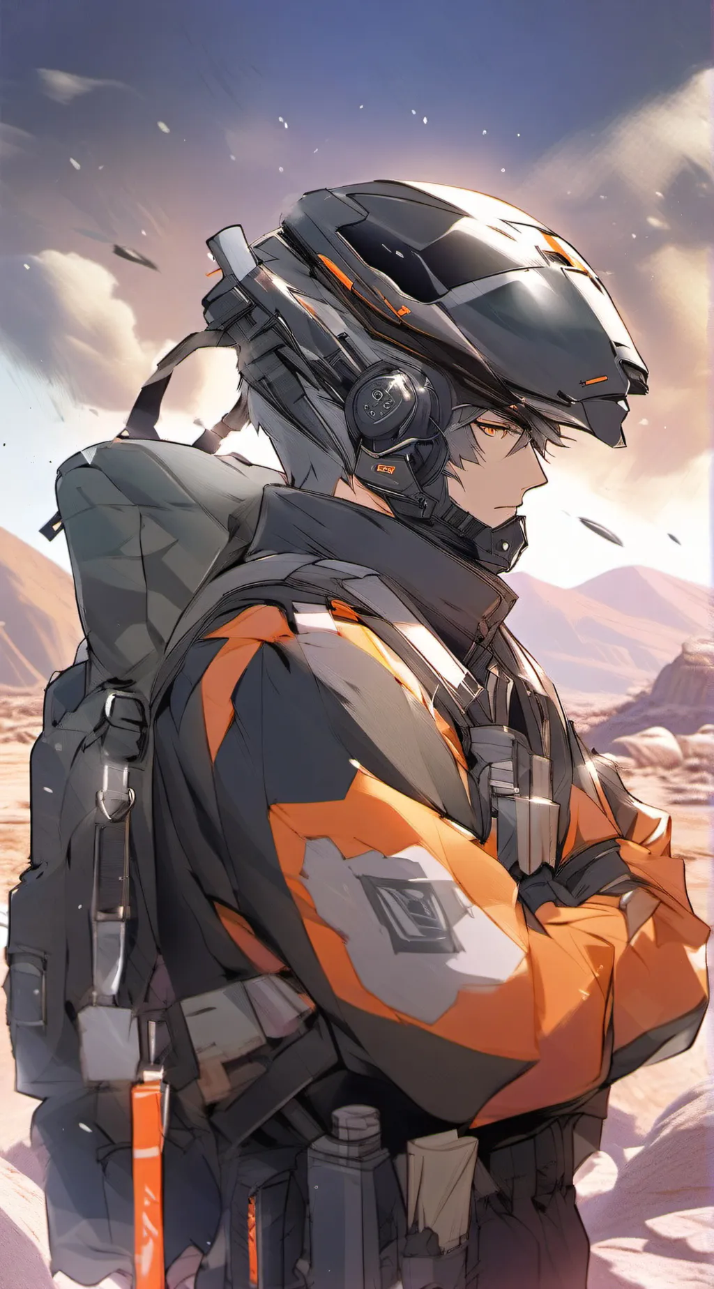 ai character: Moyano Stephanio background