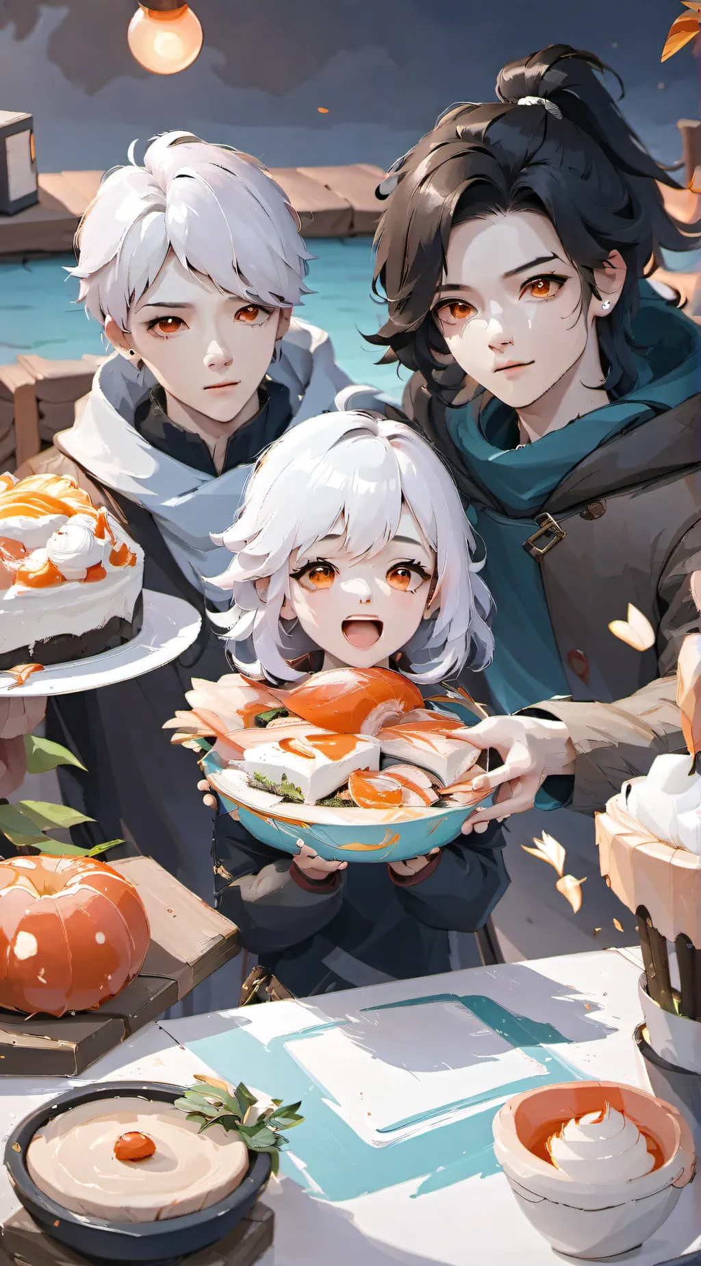 ai character:  xoxo and Hz andNZ background