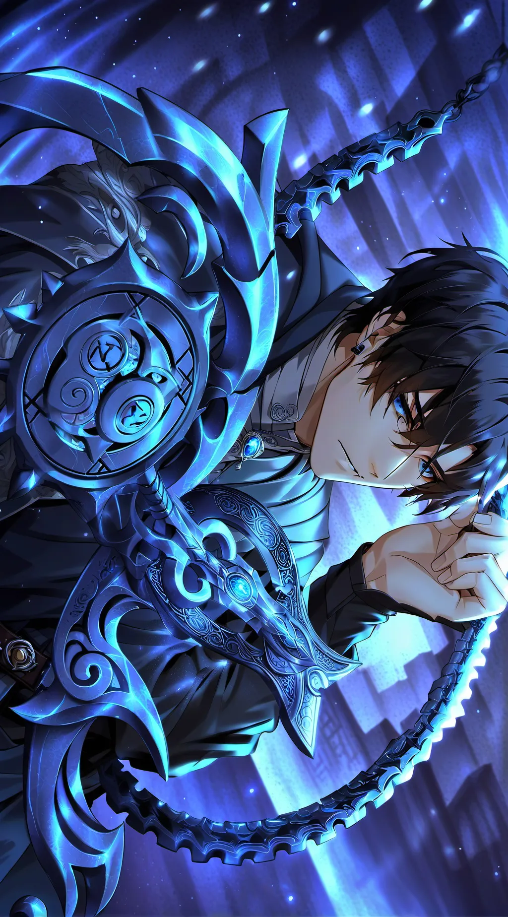 ai character: Kirito  background