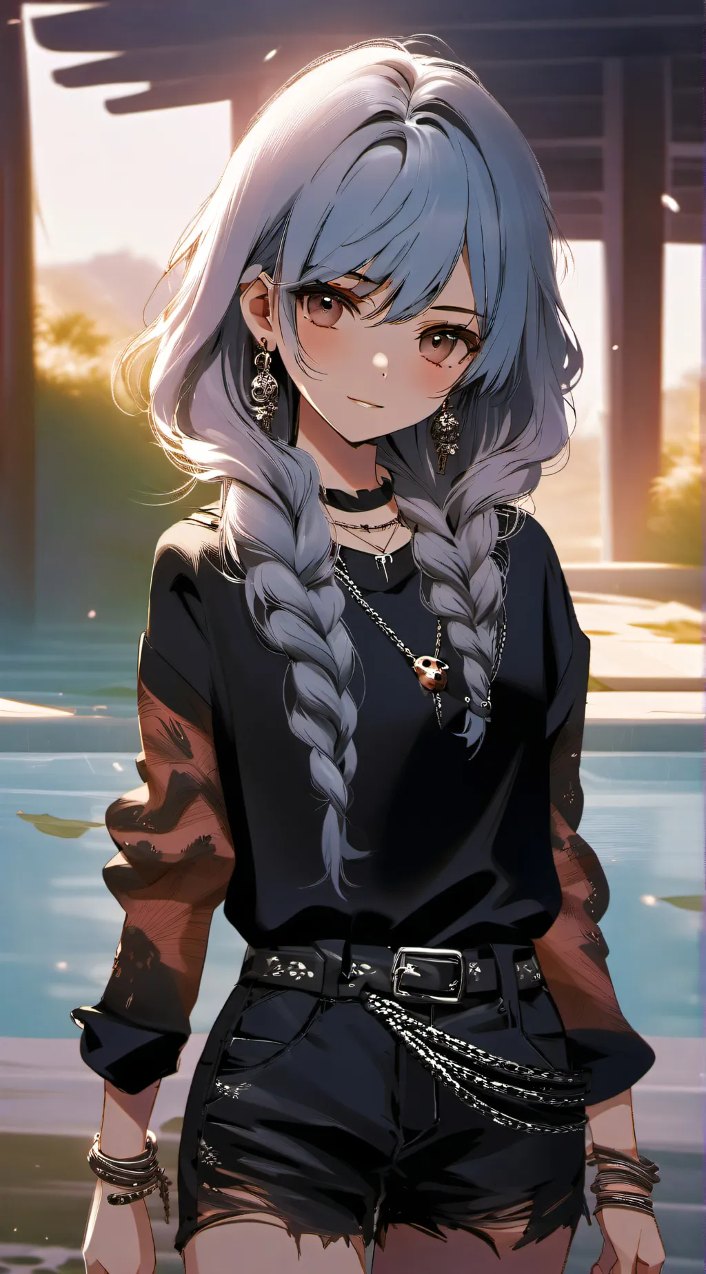 ai character: Lila~ background